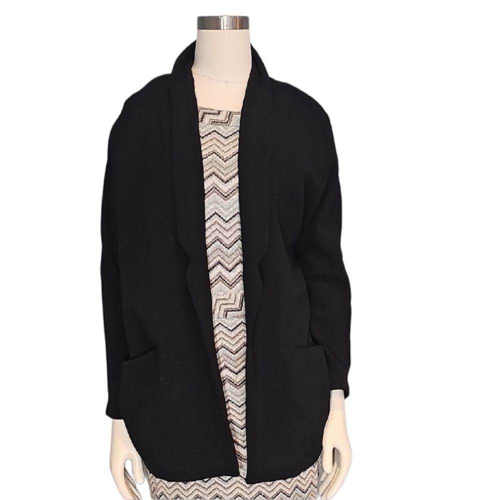 💚 Max & Marcus Open Front Jacket, Size M